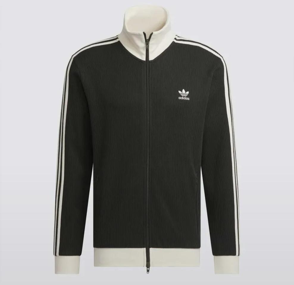 아디다스 와플 BB 트랙탑 져지 블랙