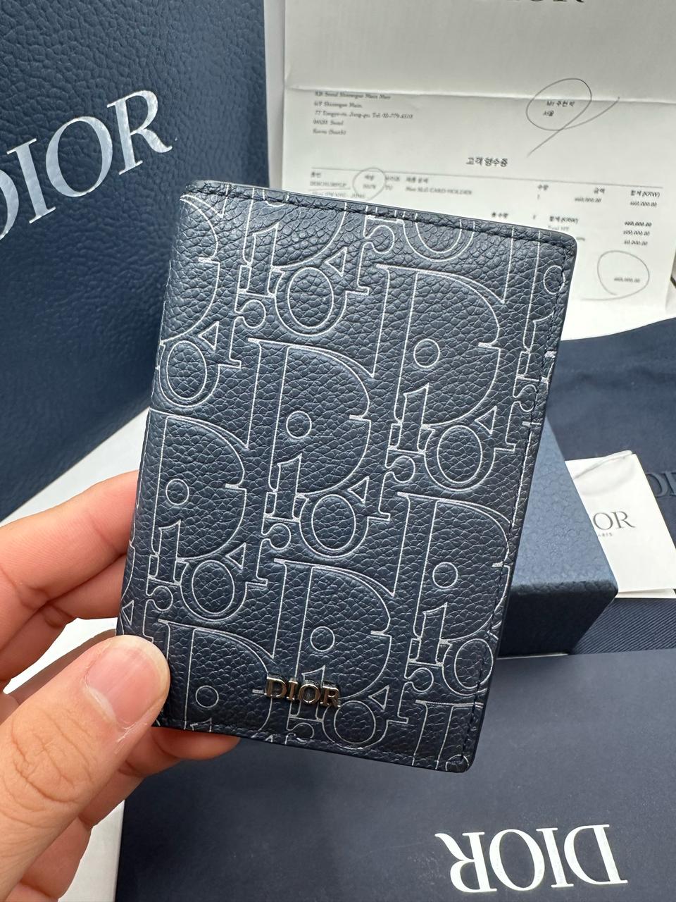 [A급/신형]디올 그래비티 버티컬 오거나이저 카드지갑