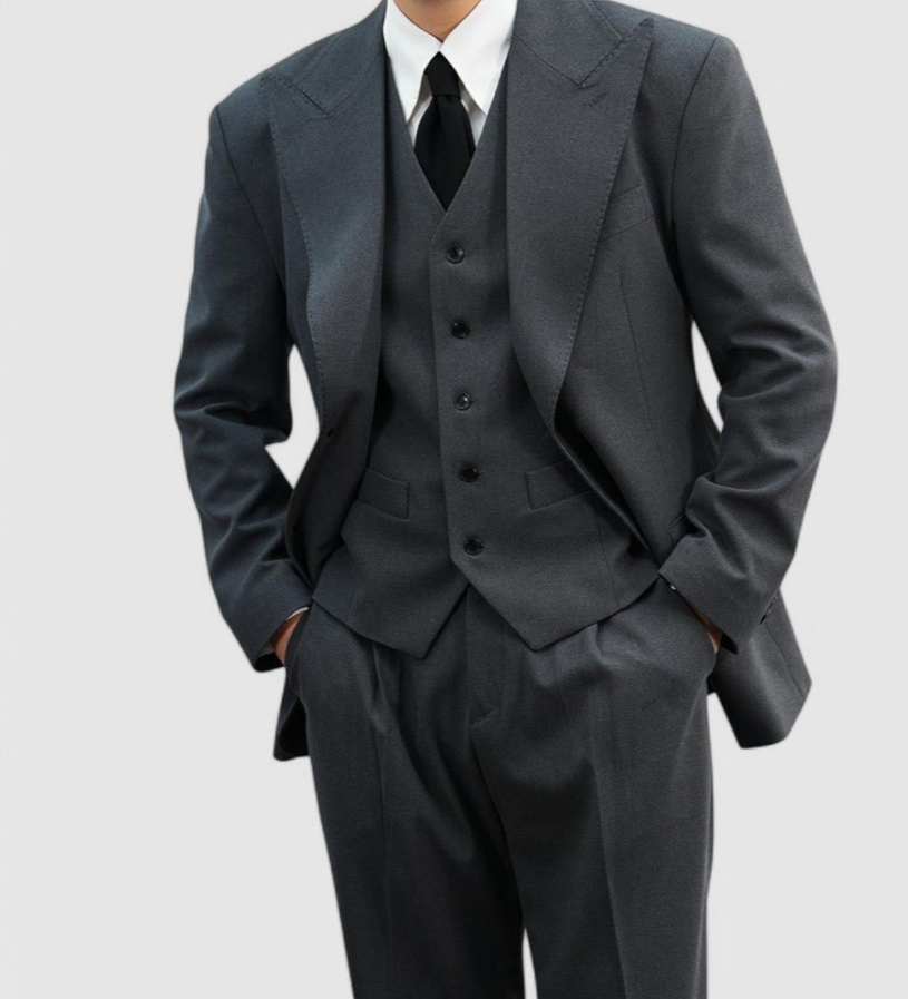 라펠 홉스 수트세트(새상품/전문수트브랜제작)