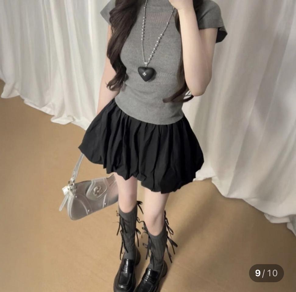 벌룬 미니스커트