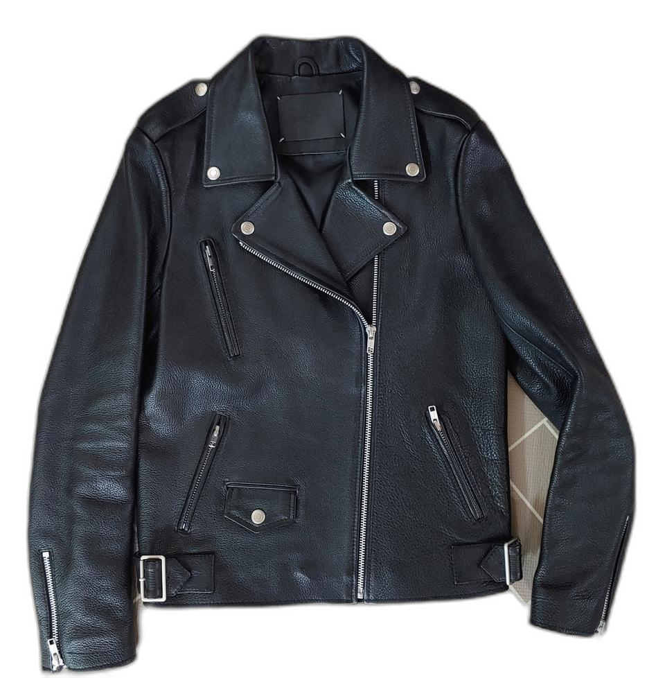 비바스튜디오 가죽 라이더자켓 (여자L)