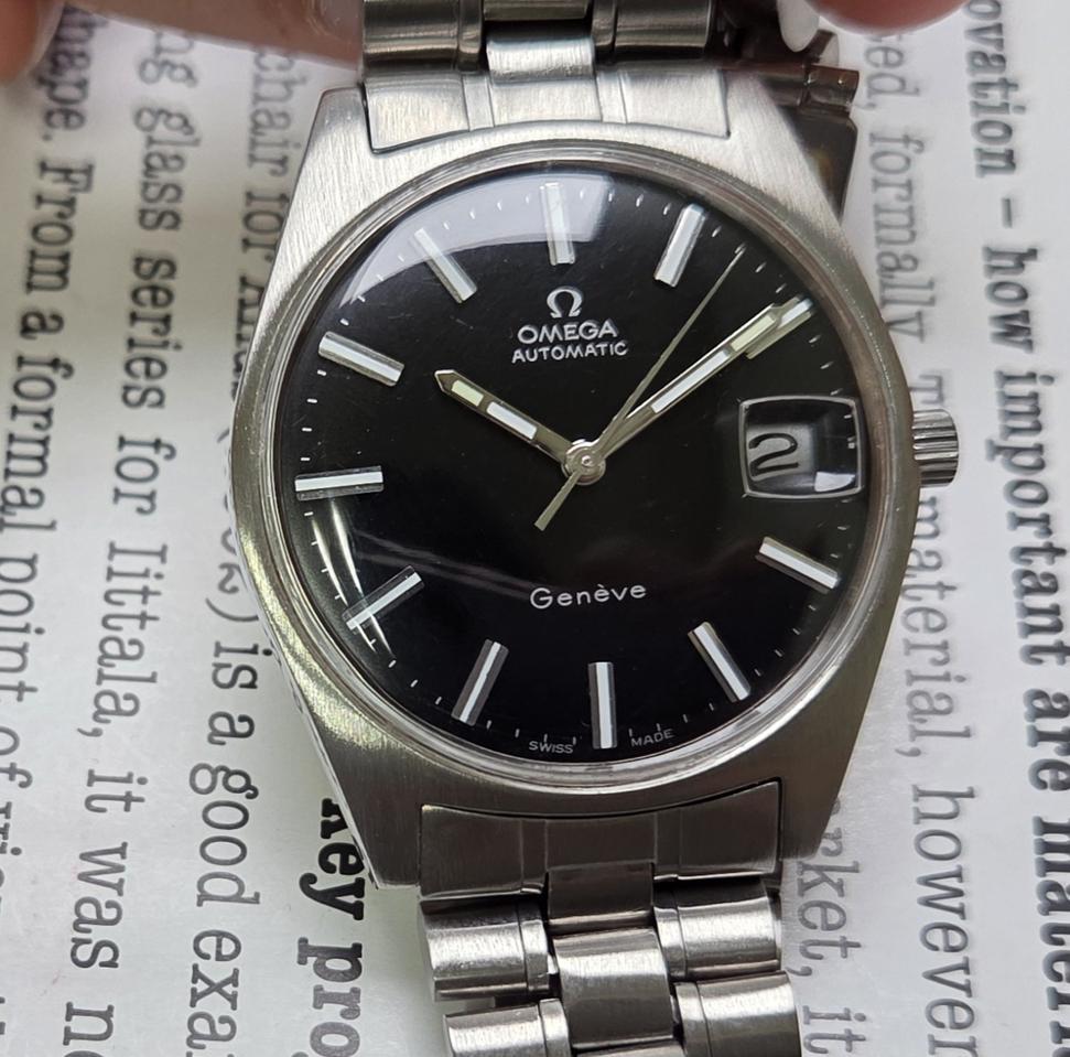 빈티지 오메가 제네브 단풍무브(cal.565) 브레이슬릿 ver.