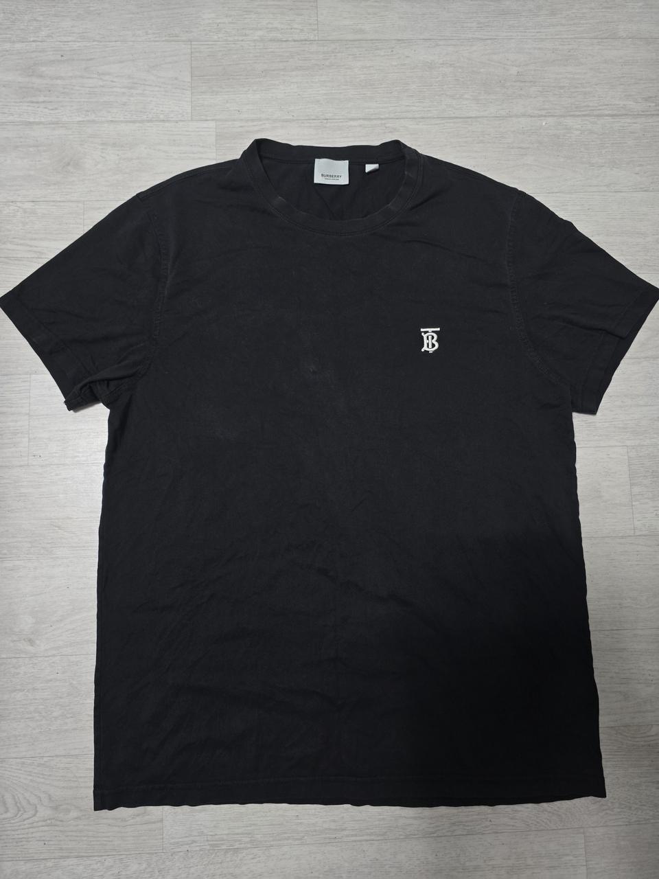 (정품) 버버리 TB로고 티셔츠 L (명품 남자 여자 반팔)
