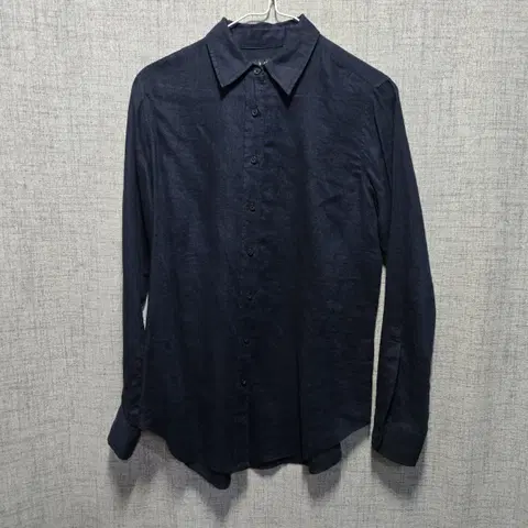 폴로 랄프로렌 여성 린넨 카라 긴팔 셔츠 XS