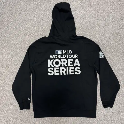 뉴에라 MLB 월드투어 코리아 시리즈 후드티 블랙
