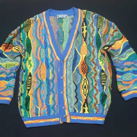 MISSONI 미쏘니 빈티지 케이블패턴 니트 스웨터 가디건 남자95