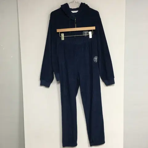 24 클럽모나코 벨벳 트레이닝 후드 팬츠 세트 S