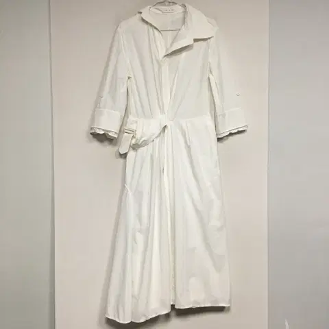 MICHAA 미샤 드레이프 셔츠 원피스 91