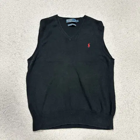 폴로 니트 조끼 베스트 s