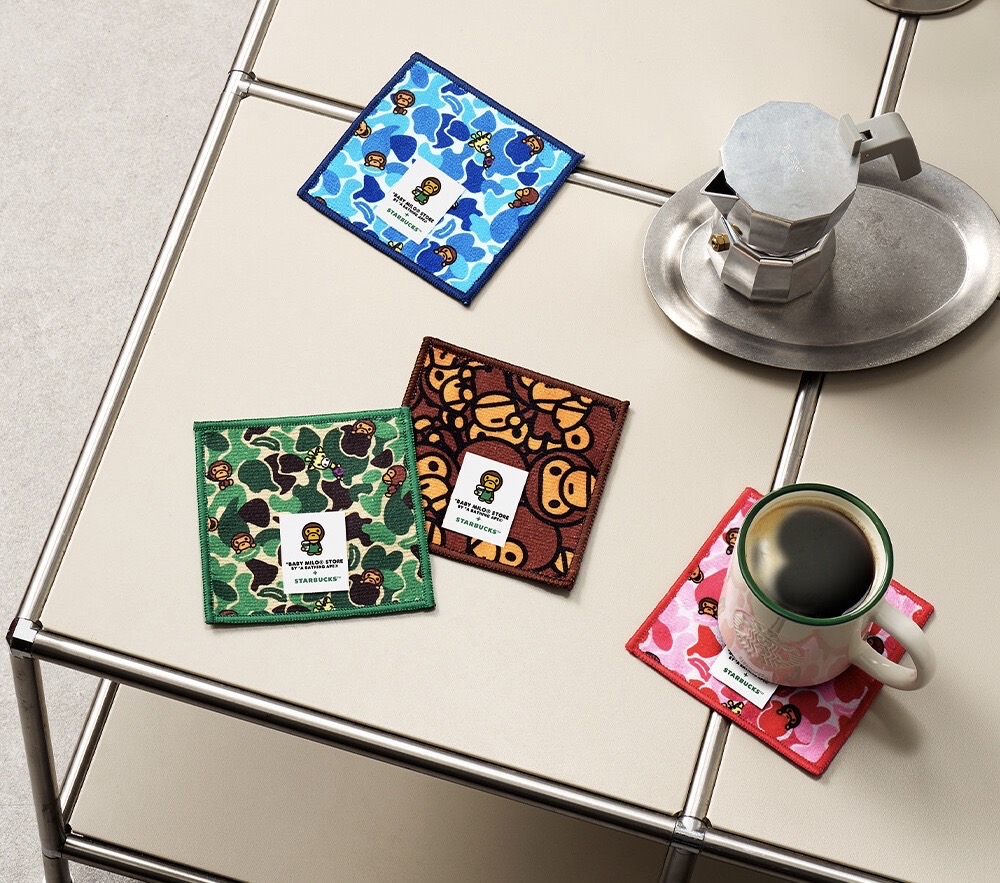 스타벅스 베이프 베이비 마일로 코스터 풀세트