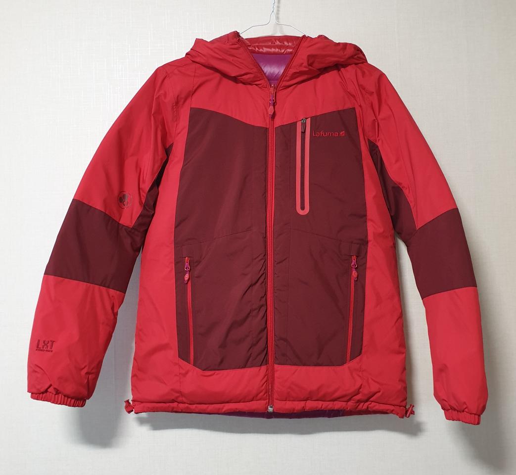 라푸마 구스다운 양면 패딩 점퍼 90사이즈
