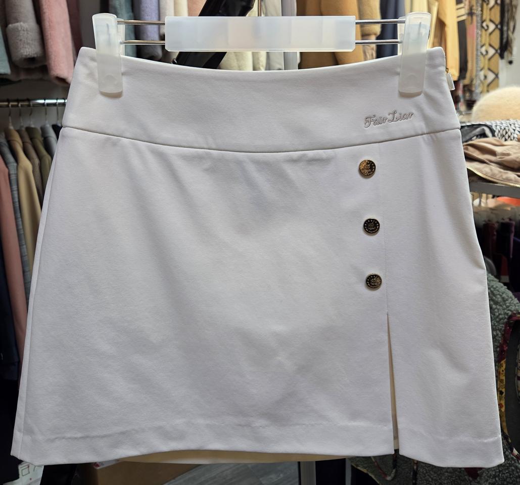 Fair Liar 페어라이어 버튼 트임 스커트 XS싸이즈