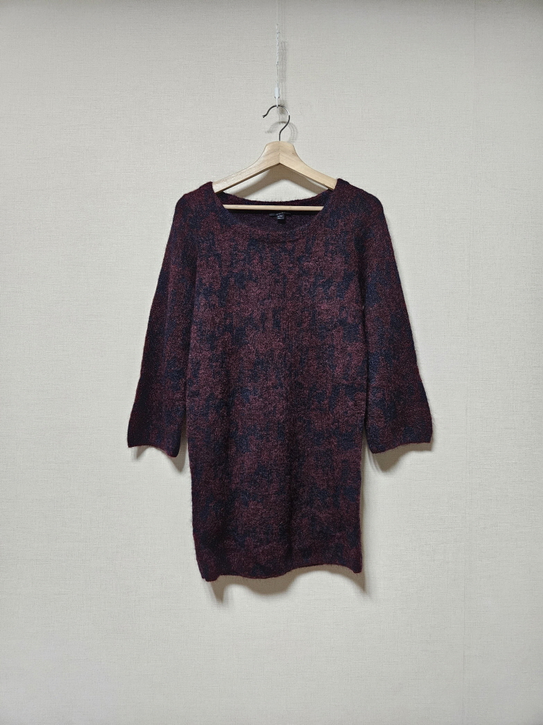 코스 COS 모헤어 튜닉 / 롱 니트 55사이즈