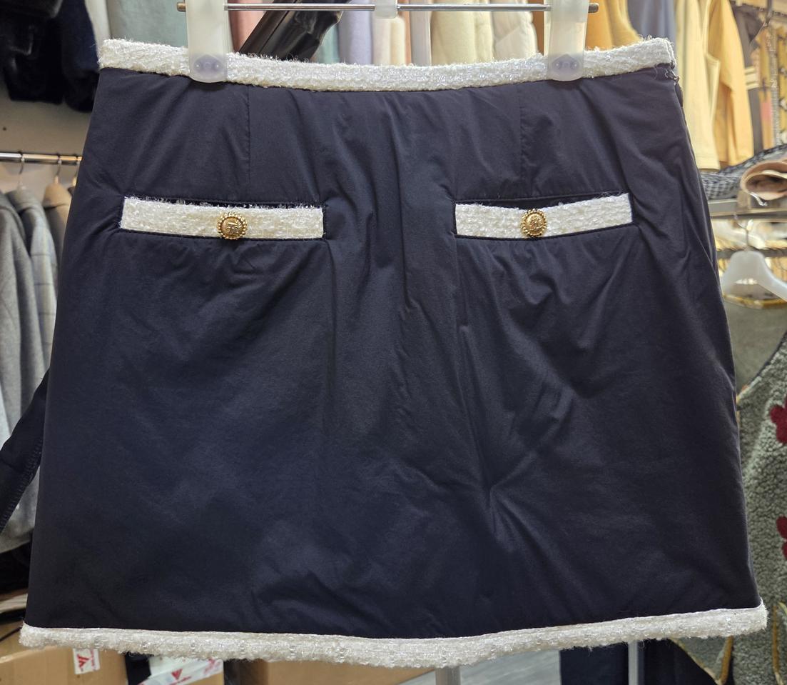 페어라이어 여성 패딩 배색 스커트 XS싸이즈