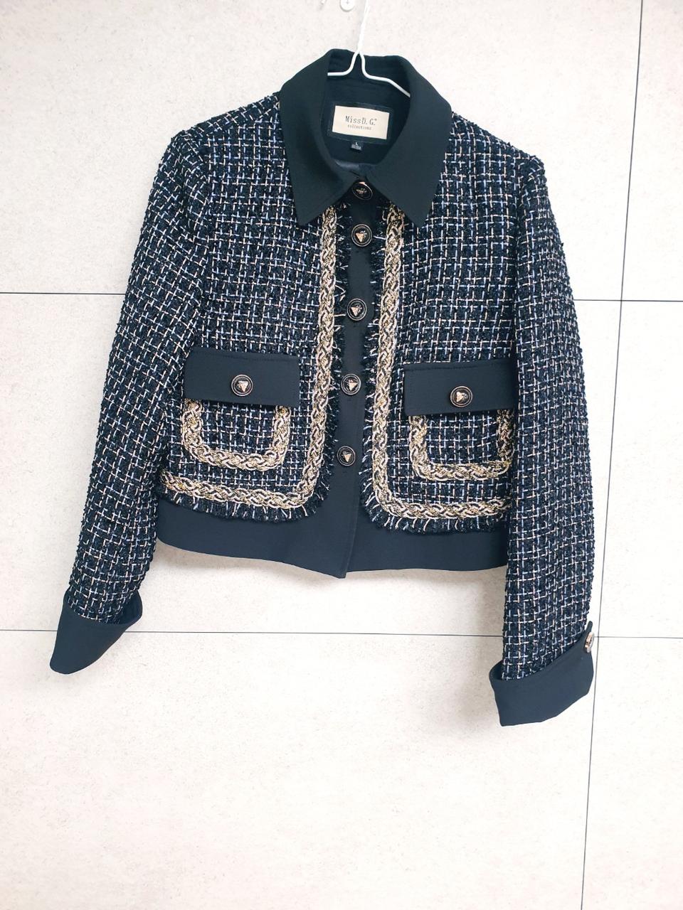 트위드 자켓 새상품