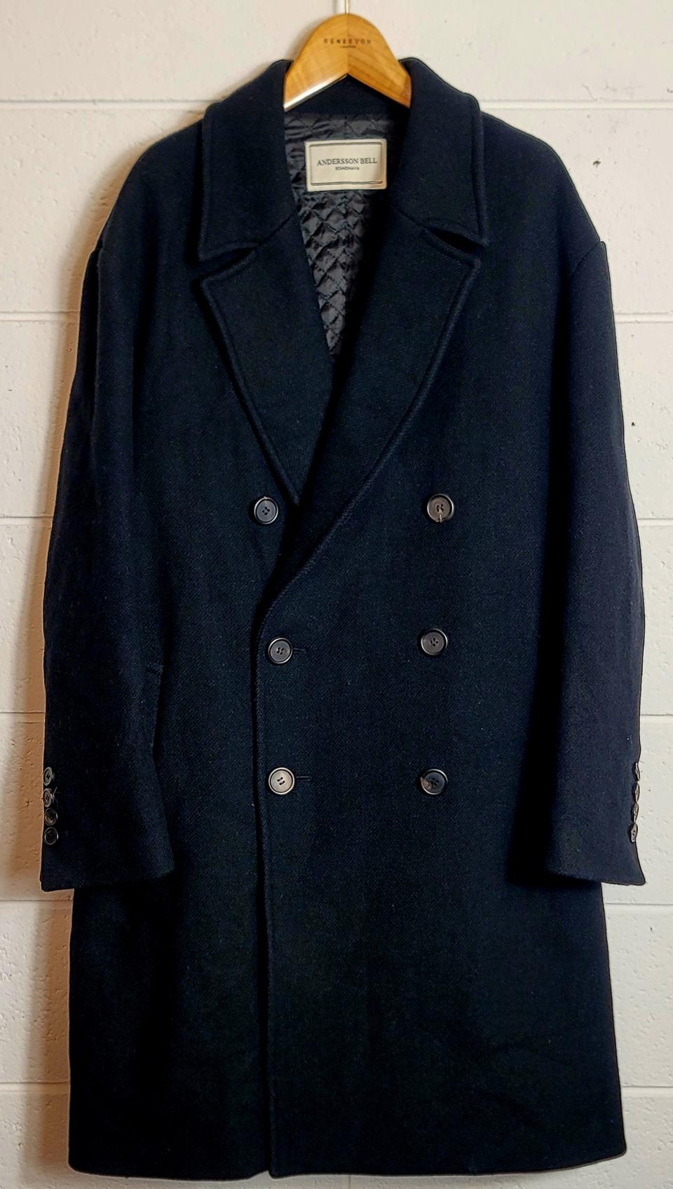 앤더슨벨(ANDERSSON BELL) 남성 울 더블코트 판매