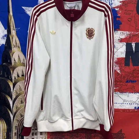 새상품급 아디다스 레어급 125주년 트랙탑 져지 4XL120
