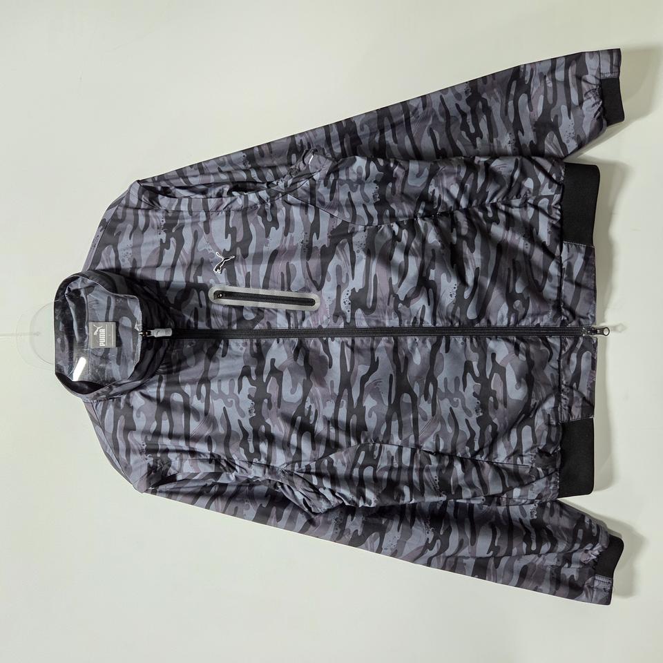 푸마 골프 투웨이 카모 바람막이 자켓 L 25110312