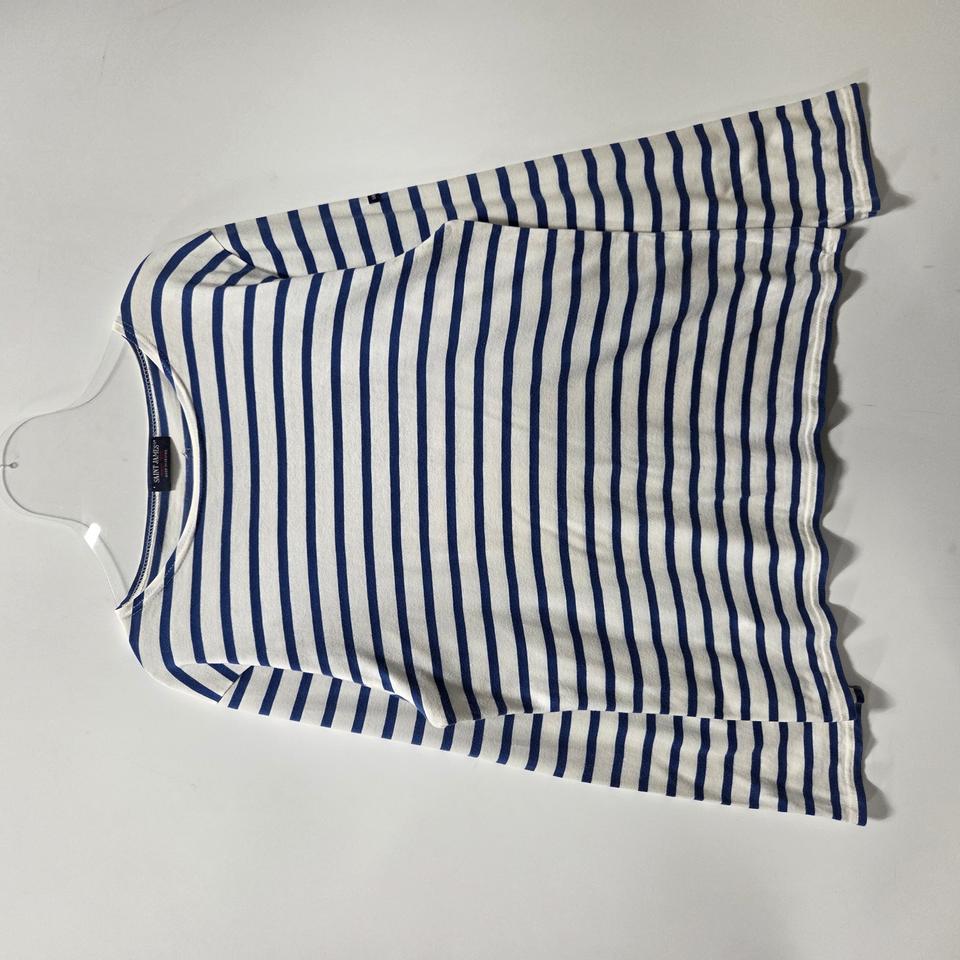 세인트 제임스 블루 스트라이프 긴팔 티셔츠 XS 25110317