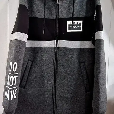 인터크루 롱 후드집업 롱 점퍼