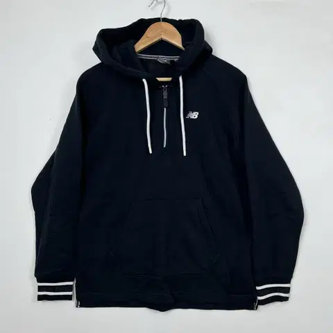 뉴발란스 반집업 후드티