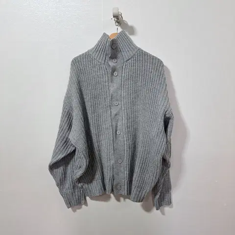 새상품) 트릴리온 남성 오버핏 니트 가디건 XL