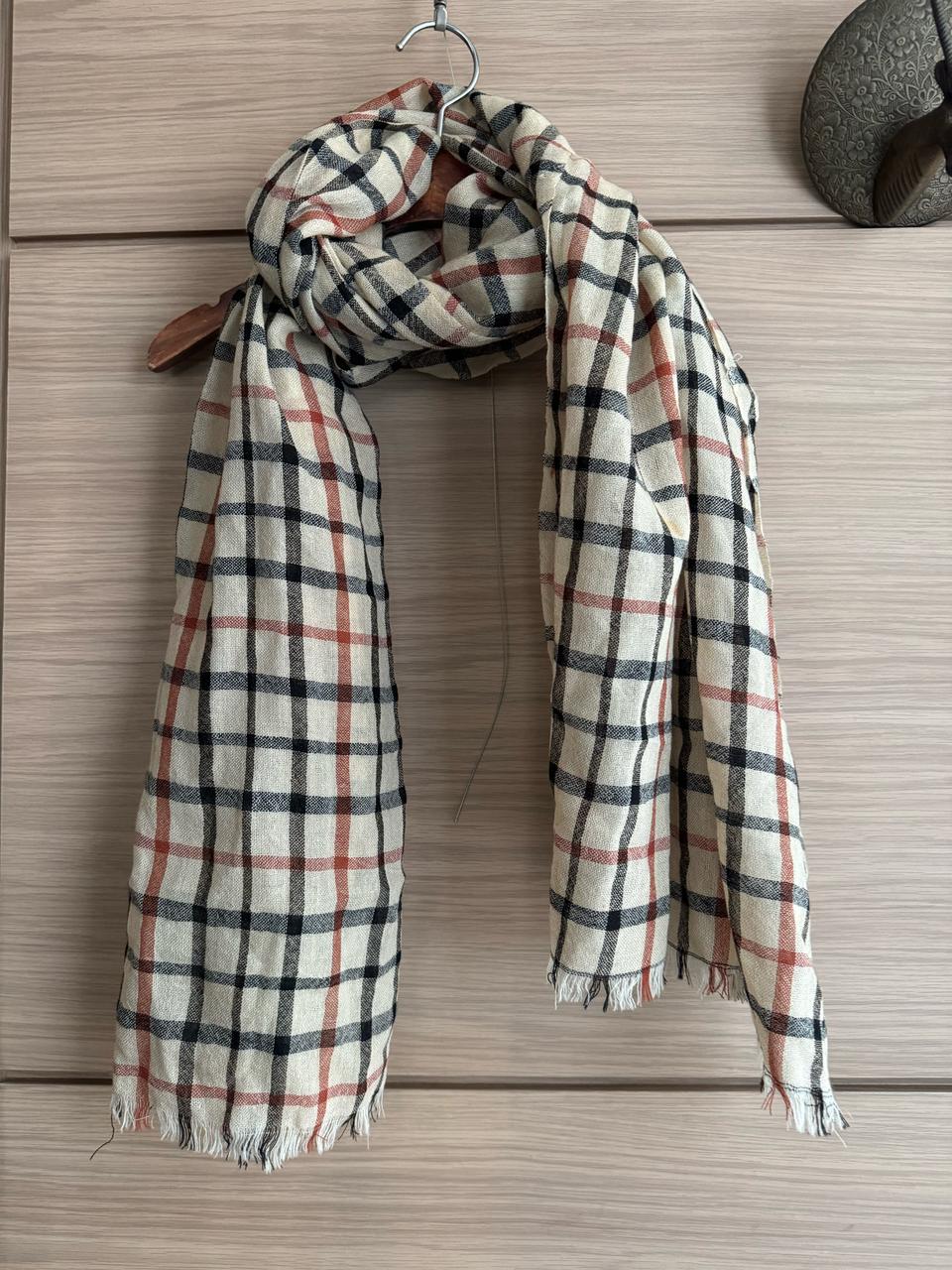 닥스체크울머플러