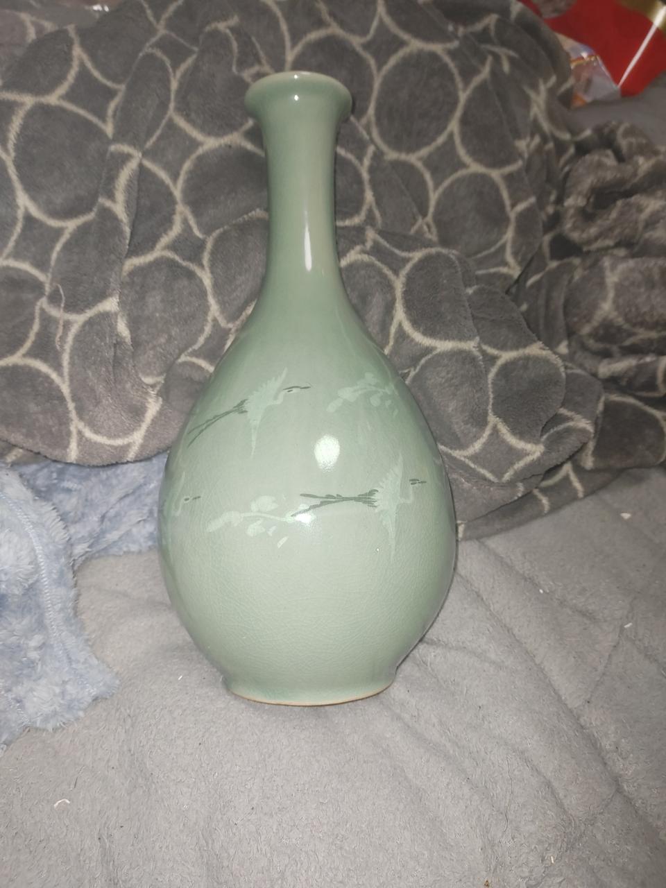 교려청자 천강 화병 판매합니다