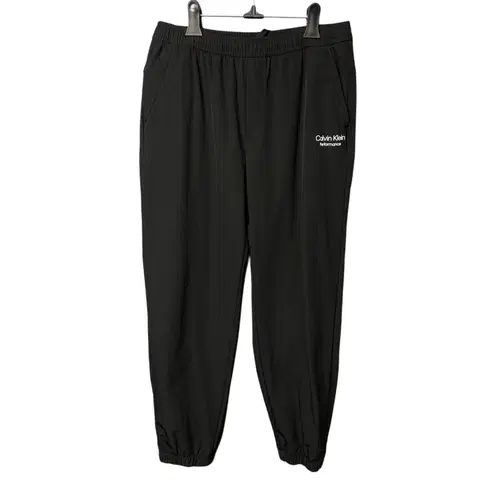 L 캘빈클라인 퍼포먼스 블랙 트레이닝 조거팬츠