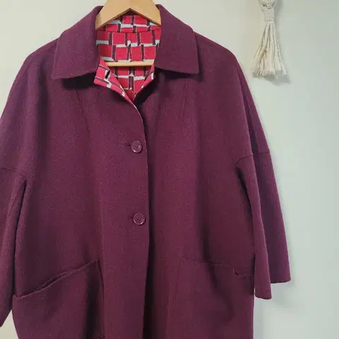 막스마라 위캔드 양면 리버서블 코트