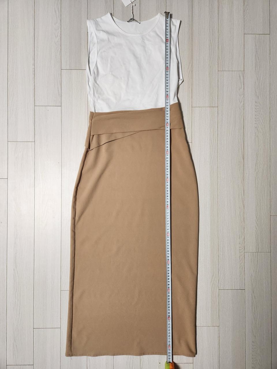 새상품)자라 민소매 롱원피스S