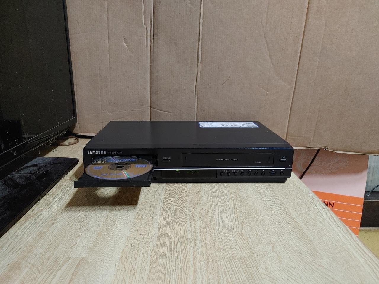 삼성 CD VCD DVD 비디오 플레이어 콤보 SV C680 (TV 앰프