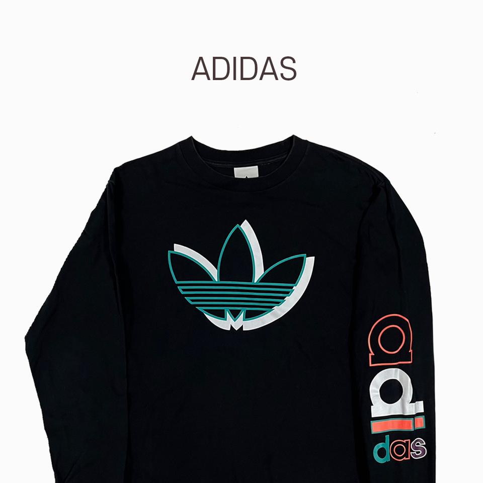 아디다스 유로파 스펠아웃 빅로고 롱슬리브 BD052