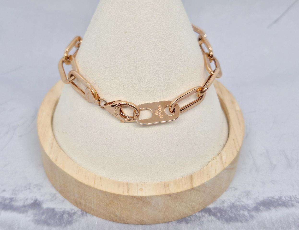 18k리골드할로우체인팔찌(2.22돈)