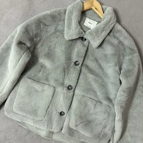 (55)로엠 페이크퍼 자켓 여