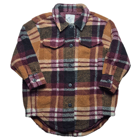 [새상품][L] 아메리칸이글 쉐르파 후리스 롱자켓