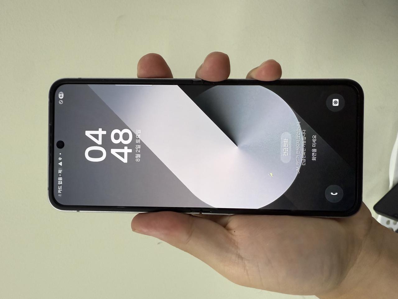 삼성 갤럭시플립6 실버 256G