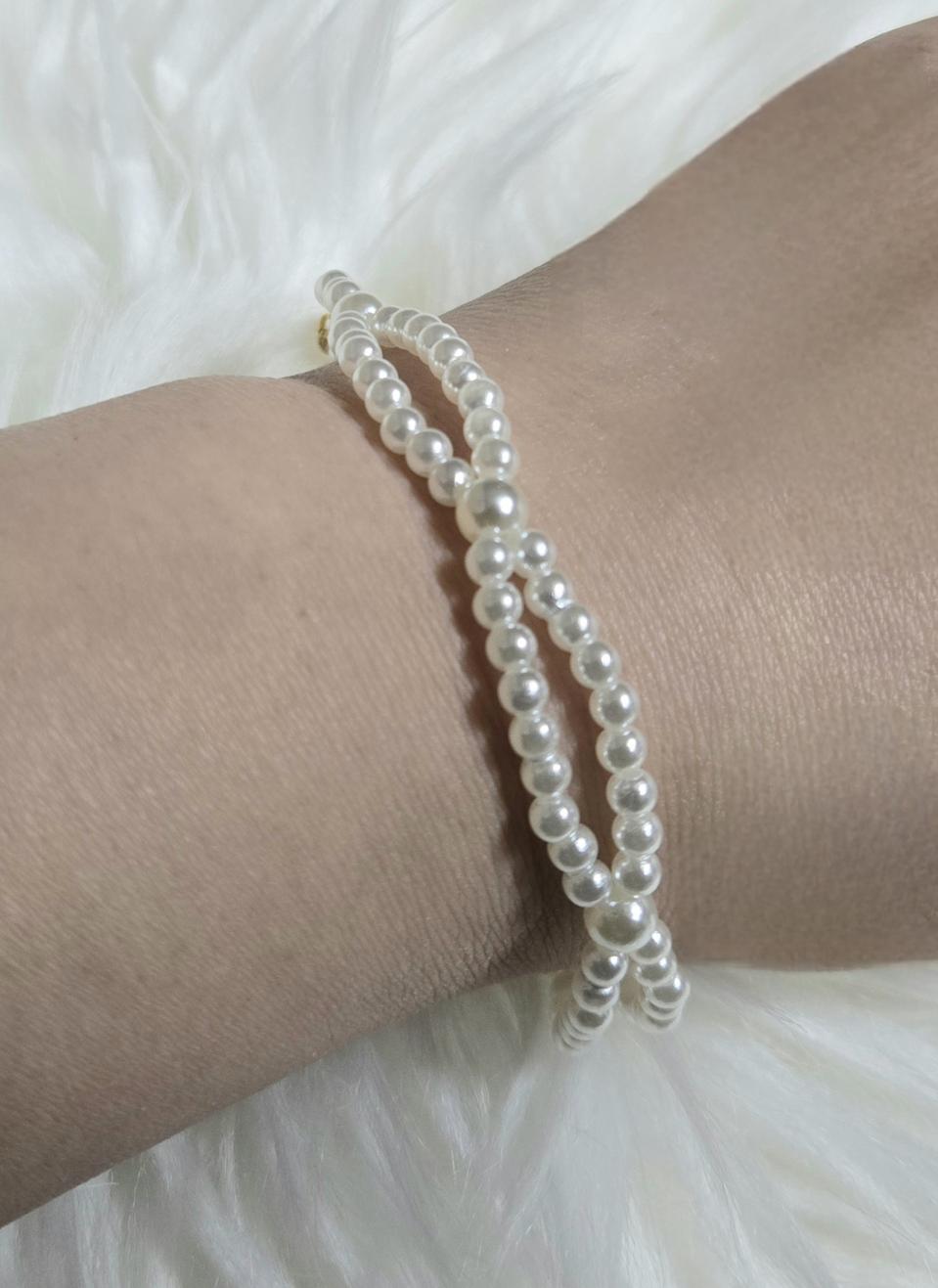진주비즈체인팔찌