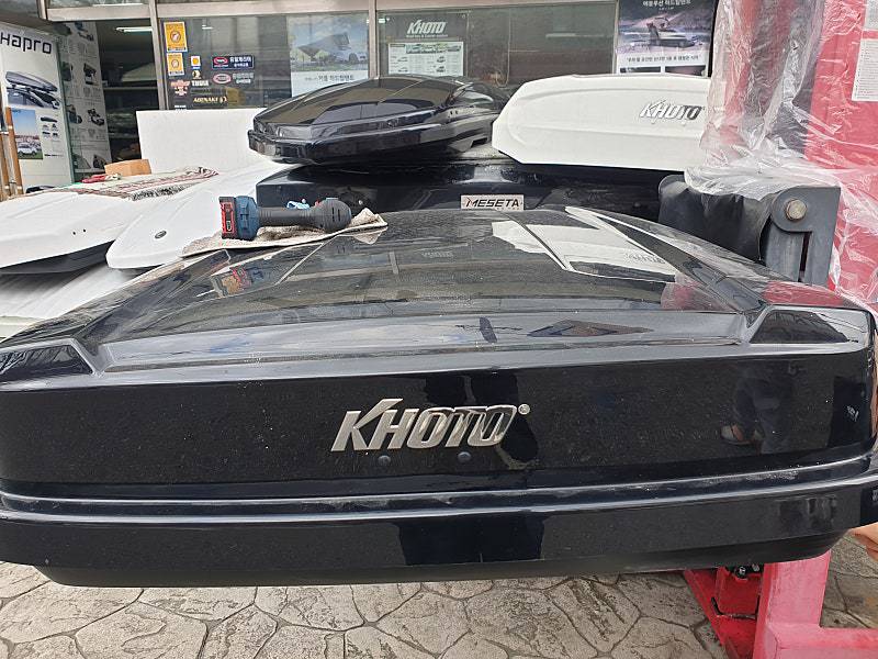 올뉴쏘렌토 코토 일체형루프박스 중고 화이트 2대 블랙 1대 무료장착