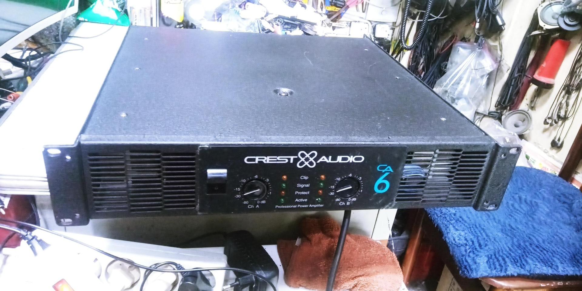 CREST AUDIO CA6 파워 앰프..미국 제품..