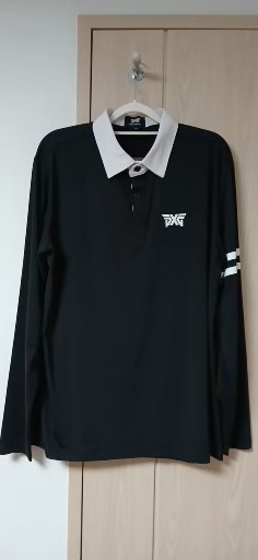 PXG 남성 긴팔 골프 폴로 XL