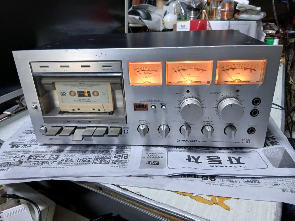 PIONEER CT-700..카세트 덱크...