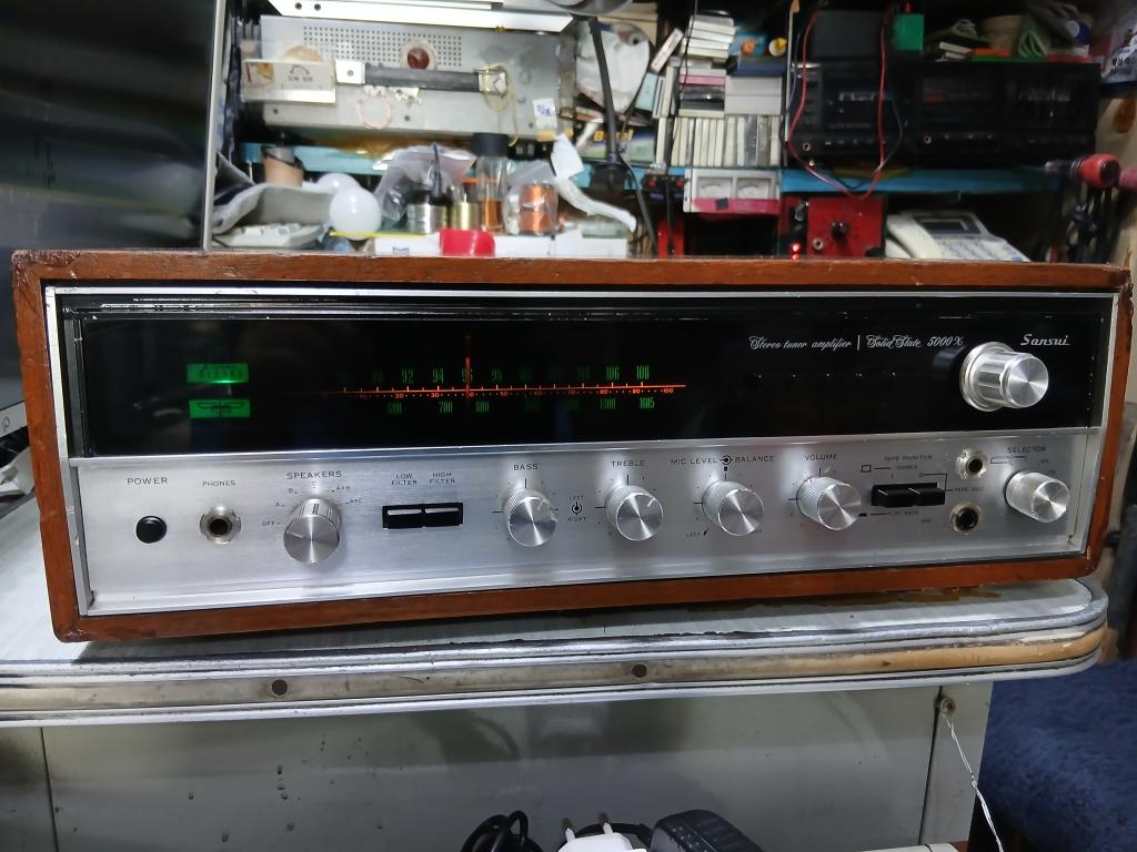 산수이 5000x...리시버...