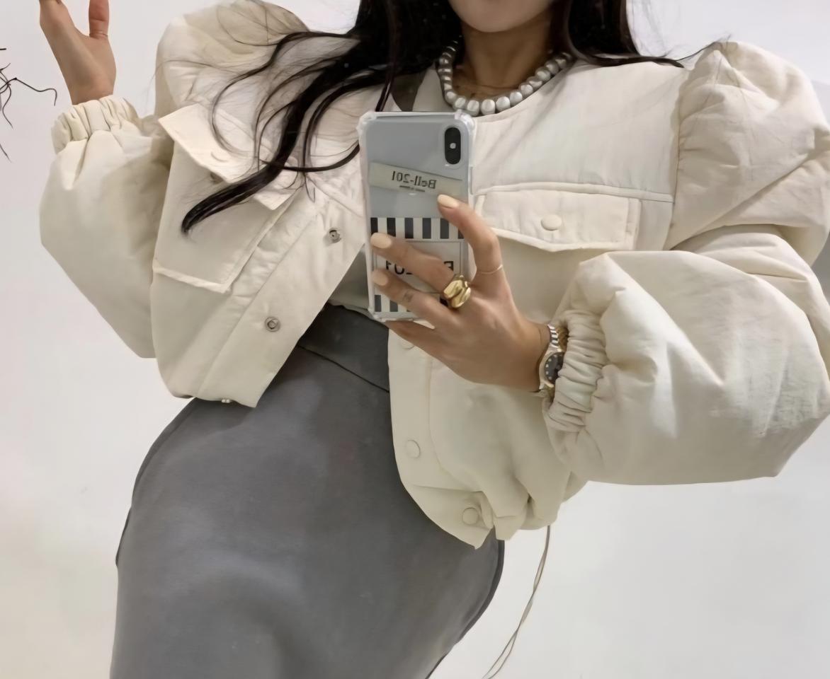 As99♥New]  벌룬 패치 패딩