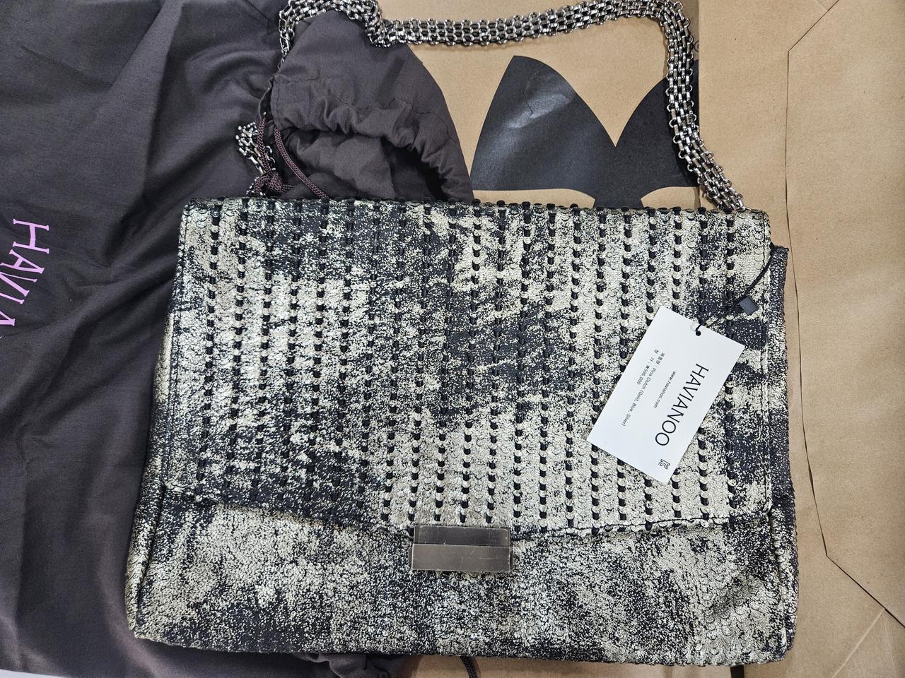 HAVIANOO 파란색 핸드백 팝니다.