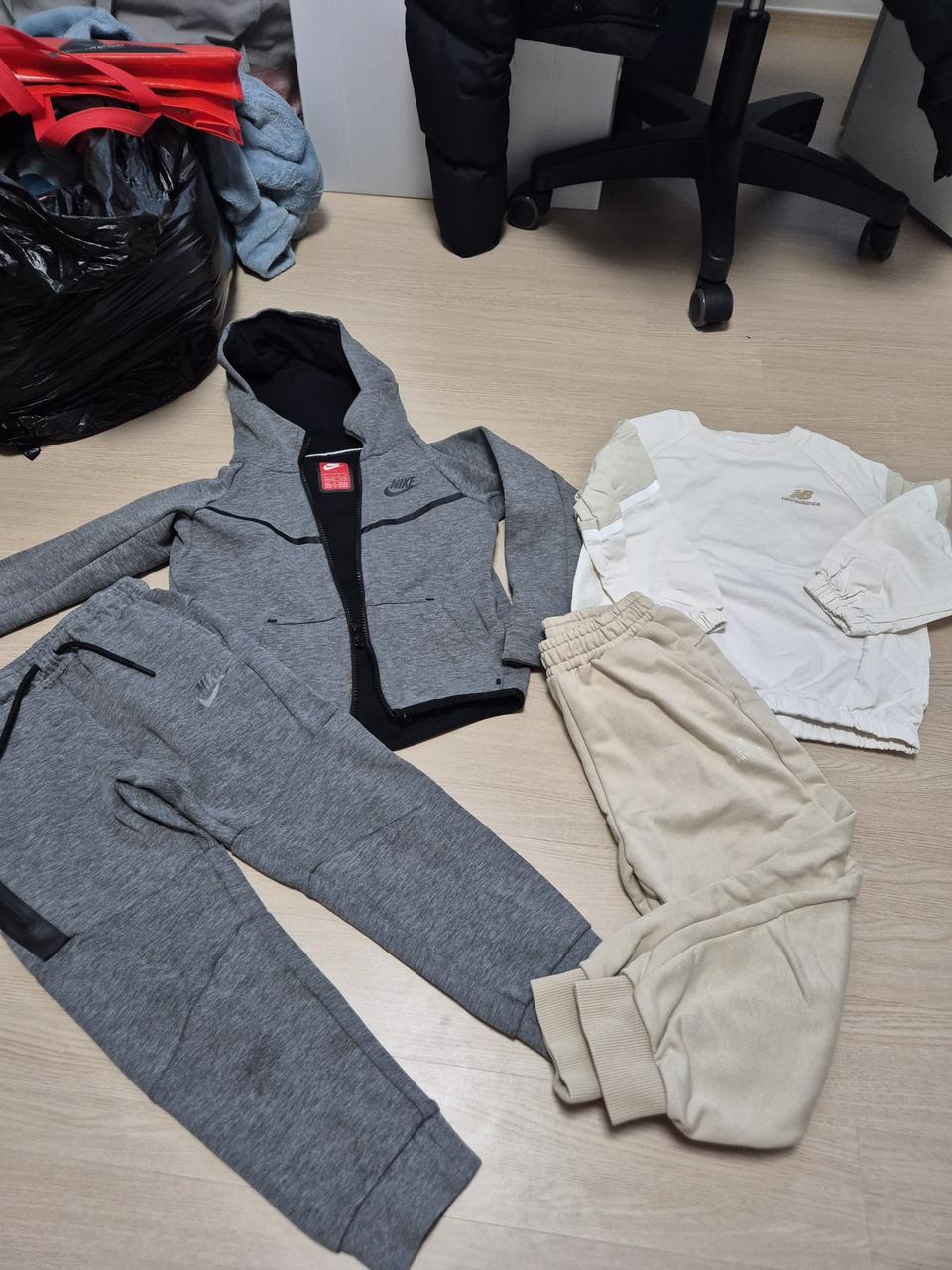 나이키츄리닝 뉴발란스 상하복 120 남아 일괄