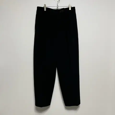 럭키슈에뜨 럭슈 와이드 슬랙스 팬츠 블랙 38