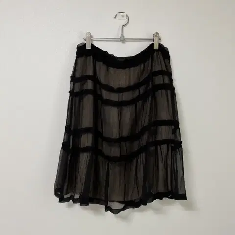 오브제 레이스 치마 스커트 55