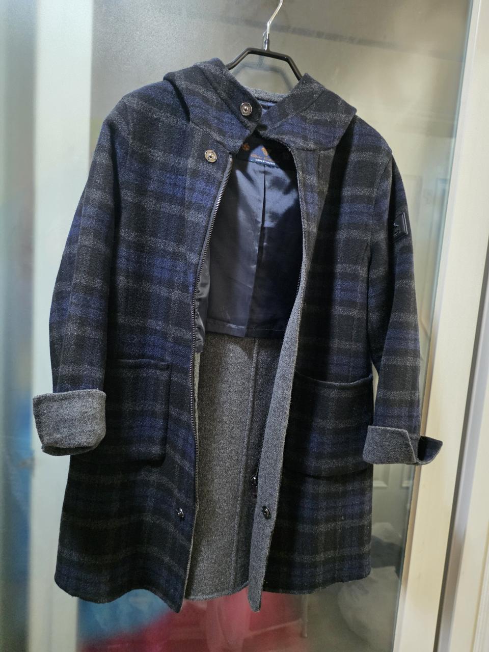 헤지스남아 체크코트