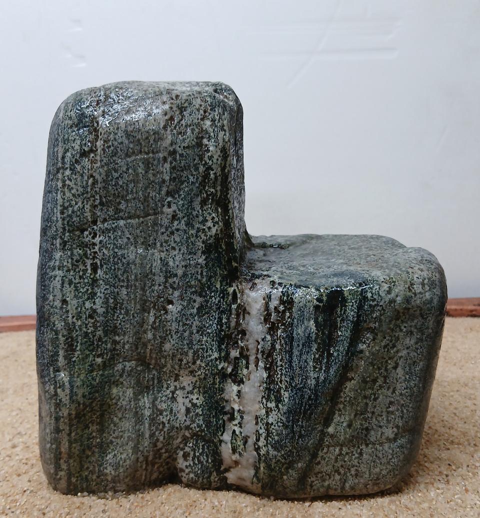 수석 자연수석 2단 폭포석